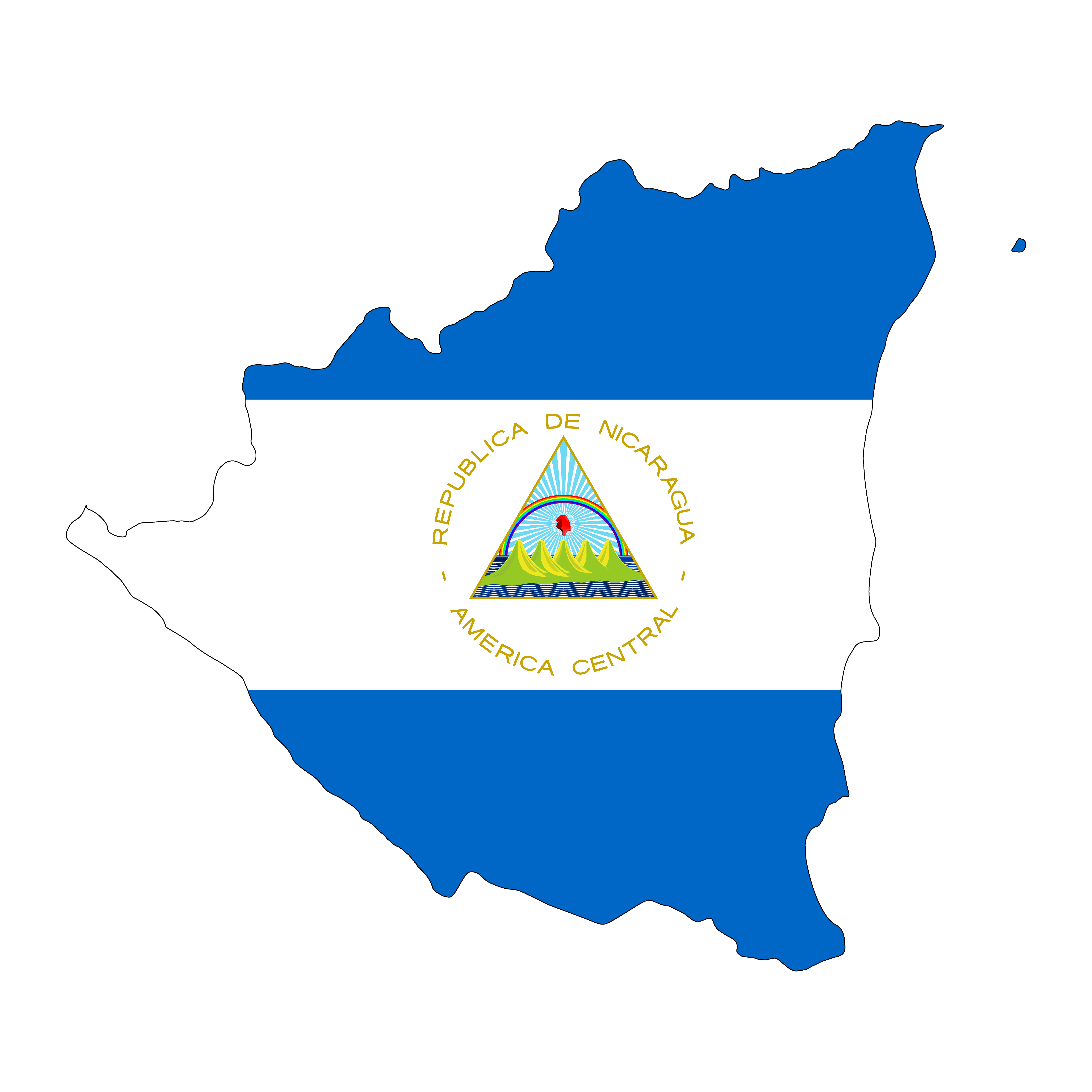 Nicaragua Flag