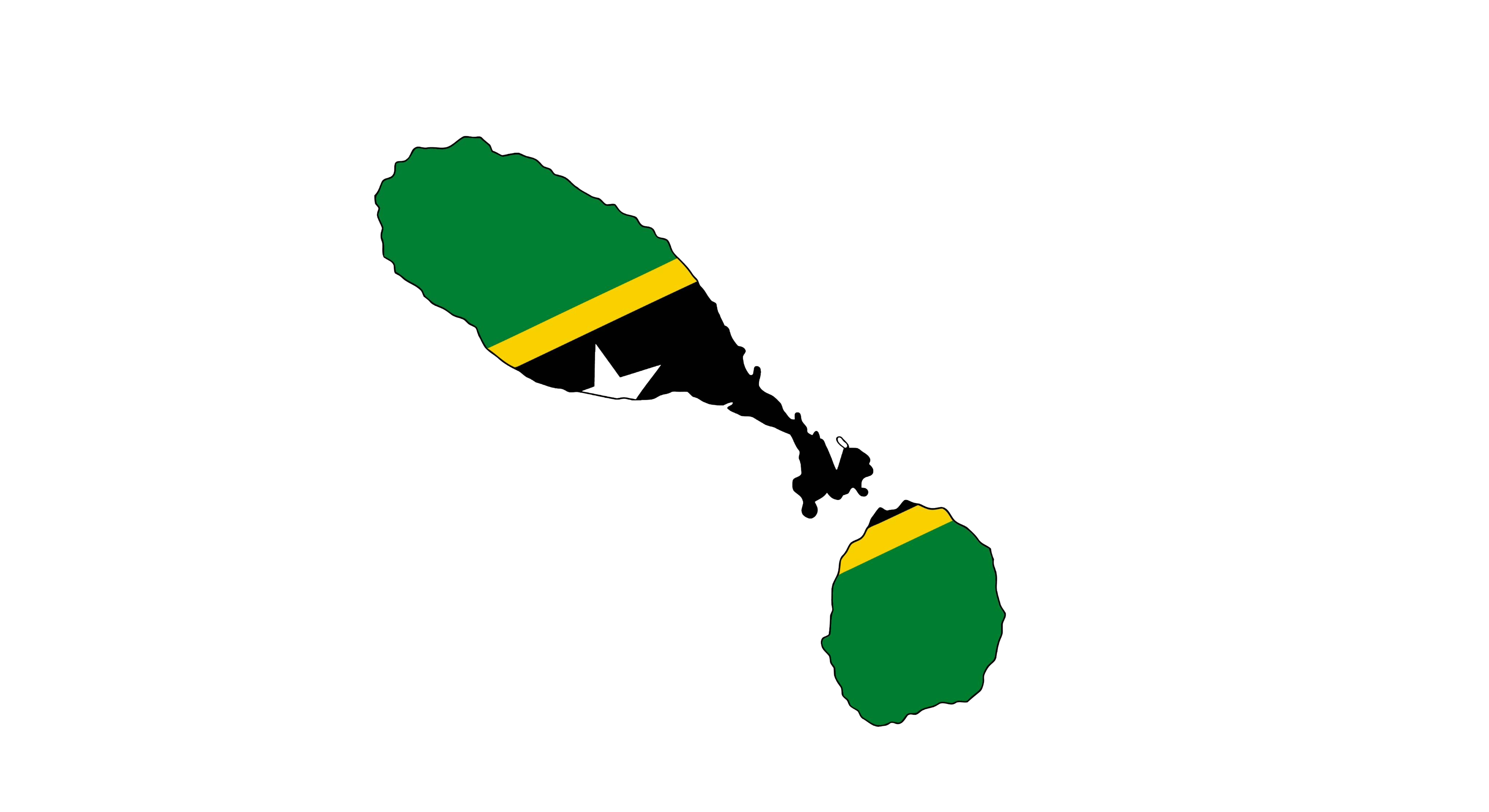 Saint Kitts and Nevis Flag
